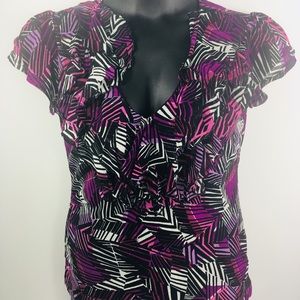 Stylish East 5th Women’s Medium Blouse Dressy Top